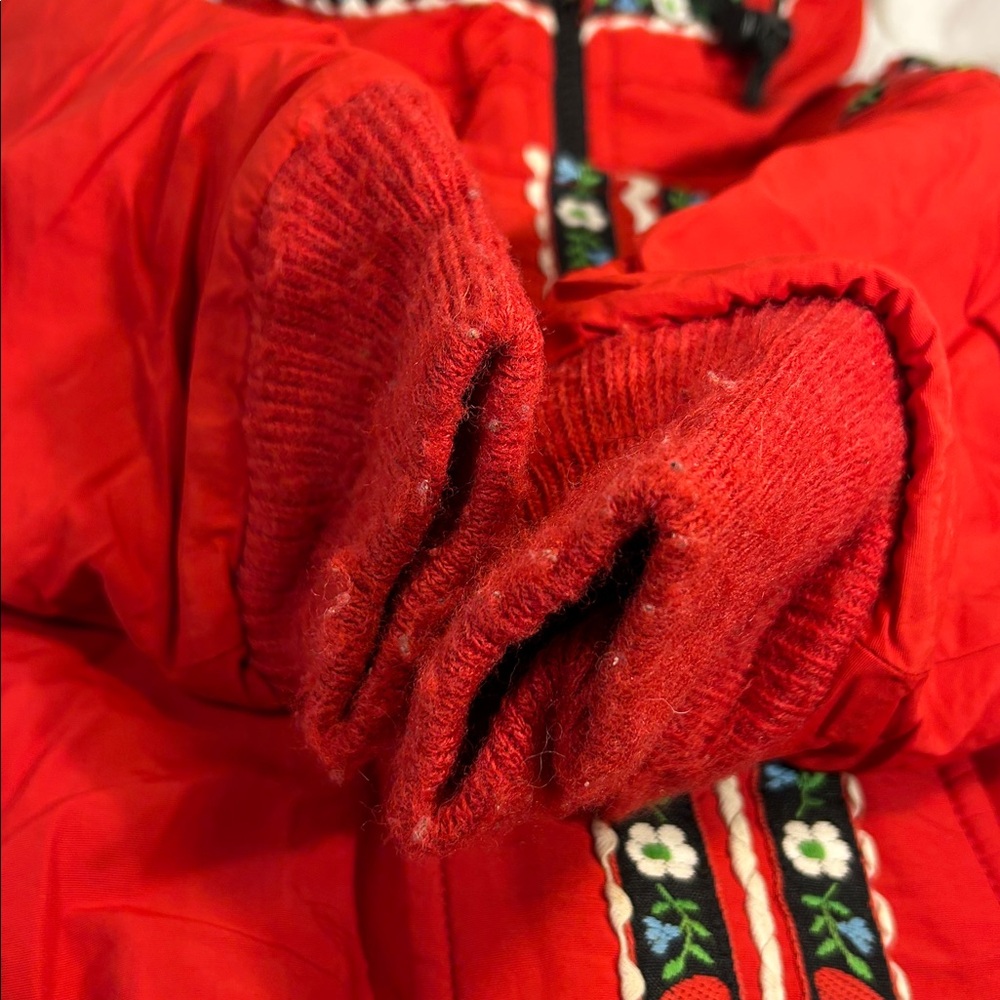 Wintergreen handmade fully lined with hood winter suit Size 18mo K00056 - Picture 8 of 16